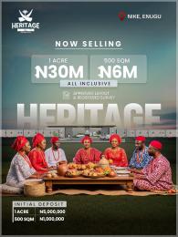 Land for sale Mmaduka University , Root Crop Research Institute Enugu Enugu