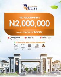 Land for sale Owode/ Milebrook Bliss Estate/ Oopl (olusegun Obasanjo Presidential Library, Obafemi Owode Ogun
