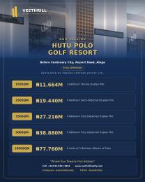 3 bedroom Land for sale Hutu Golf Resort Lugbe Abuja