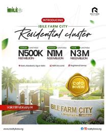Land for sale Ibile Farm City, Abeokuta Ogun