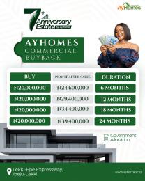 Land for sale Lagos Coastal Road Eleranigbe Ibeju-Lekki Lagos