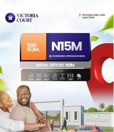 Land for sale Victoria Court Estate In Lekki Atlantic University Close To Alarm City Eleranigbe Ibeju-Lekki Lagos
