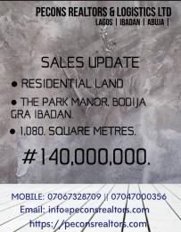 Land for sale The Park Manor Gra (trans Amusement Park) Off Samonda Drive Samonda Ibadan Oyo