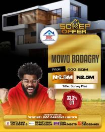 Land for sale Doc Garden Mowo Badagry Badagry Lagos