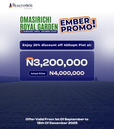 Land for sale Mgbakwu Awka/ Omasirichi Royal Garden, Mgbakwu Estate Anambra West Anambra