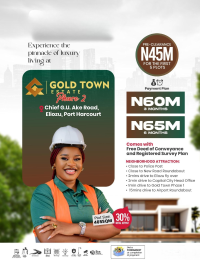 Land for sale Cheif G. U Ake Road Eliozu/goldtown Estate Phase2/ 2mins Drive To Eliozu Fly Over Eliozu Port Harcourt Rivers