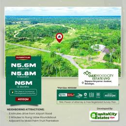 Land for sale Full Life Glory Land Cathedral Airport Road Uyo/oakwood City Estate, Ibesikpo Asutan Akwa Ibom