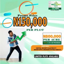 Land for sale Remo North Ogun