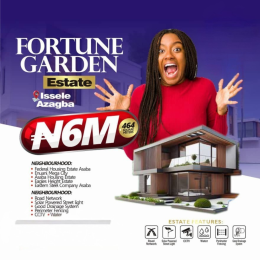Land for sale Issele Azagba/ Fortune Garden Estate/ Behind Asaba Iron Company, Along Lagos Benin Express Road Asaba Delta