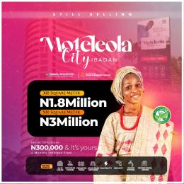 Land for sale Alabata Community/moteleola City/ Akinyele Lga Akinyele Oyo