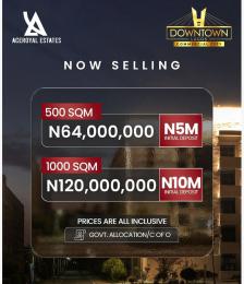 Land for sale Museyo/iberekodo, Downtown Lekki Estate/lekki Coastal Road Ibeju-Lekki Lagos