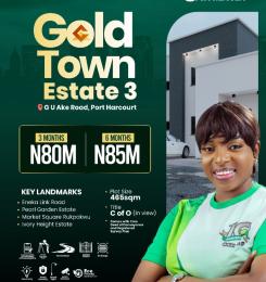 Land for sale G.u Ake Road/ Gold Town Estate/ Eliozu Eliozu Port Harcourt Rivers