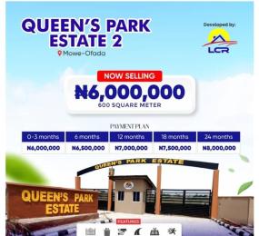 Land for sale Mowe Ofada Obafemi Owode Ogun