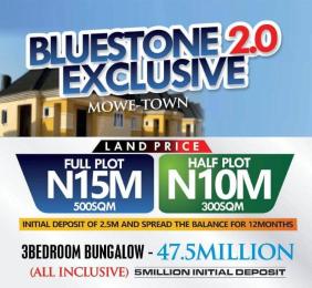 Land for sale Bluestone Estate Mowe Obafemi Owode Ogun