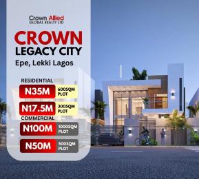 Land for rent Crown Legacy City Epe Lagos