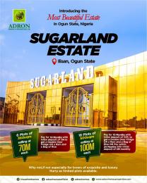 Land for sale Sugarland Estate, Remo North Ogun