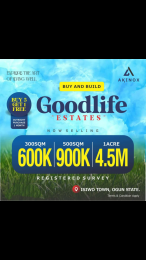 Land for sale Isiwo Town Epe Road Epe Lagos