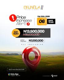 Land for sale Okunola Phase 2 Estate Ketu Epe Lagos