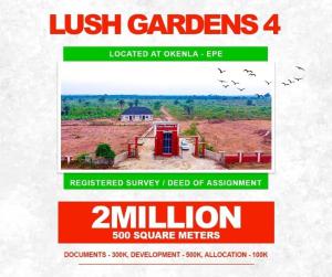 Land for sale Okenla Epe Via Tomoba Epe Lagos