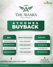 Land for sale Ayetoro Street| Ay Homes | Eleko Ibeju-Lekki Lagos