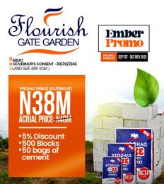 Land for sale Abijo/ Flourish Gate Estate Abijo Ajah Lagos