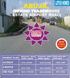 Land for sale Behind Trademoore Estate, Airport Road Wuse 1 Abuja