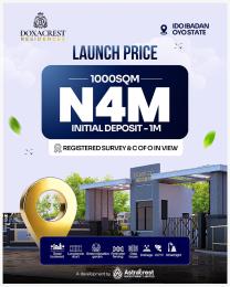 Land for sale Ladoke Akintola Train Station Ido Oyo