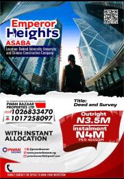 Land for sale Behind Admiralty University And Chinese Construction Company, Asaba Delta