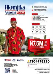 Land for sale Avu Obosima Road Imo State Owerri Imo
