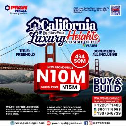 Land for sale Proximity To Delta State University Ensures A Steady Flow Of Potential Customers. Growing Demand Due To Increasing Population High Visibility And Accessibility For Businesses Warri Delta