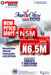 Land for sale Sharing A Fence With The Anambra Airport Anambra Anambra