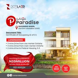 Land for sale .3 Mins Drive From Ose Market Onitsha • 4 Mins Drive From Main Market Onitsha • 2 Mins Drive To Federal Housing 3 3 Awka South Anambra