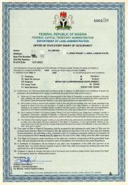 Land for sale Jahi Abuja