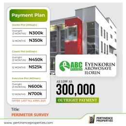 Land for sale Abc Gardens Eyenkorin Arowosaye Ilorin Ilorin Kwara