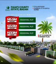 Land for sale Omi Adio | Palm Picity Akinyele Oyo