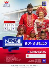 Land for sale Ogwashi Olor Directly Facing The Express Road Asaba Delta