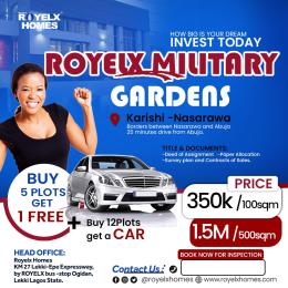 Land for sale Royelx Military Gardens Lafia Nassarawa