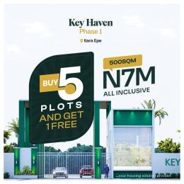 Land for sale Key Haven Estate Phase 1 Ilara Igbonla Epe Lagos Epe Road Epe Lagos