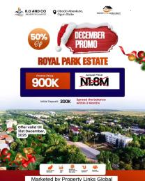 Land for sale Royal Park Estates Abeokuta Heart Of Obada Adatan Abeokuta Ogun