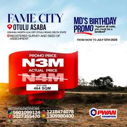 Land for sale Otulu, Asaba Delta