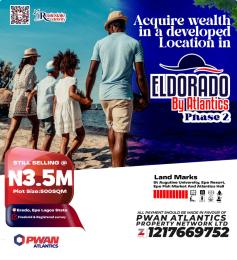 Land for sale Eredo, Epe Lagos