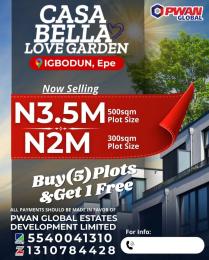 Land for sale Igbodun Epe Epe Lagos