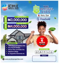 Land for sale Ketu Epe Lagos State Epe Lagos