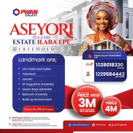 Land for sale Ilara Epe Road Epe Lagos