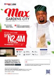 Land for sale Mayunre Free Trade Zone Ibeju-Lekki Lagos