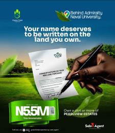 Land for sale Behind Admiralty Naval University Asaba Delta