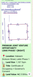 Land for sale Hakeem Dickson Lekki Phase 1 Lekki Lagos