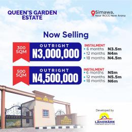 Land for sale Behind Estate 14 Redemption Camp/ Queens Garden Ibafo Obafemi Owode Ogun