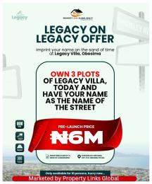 Land for sale Legacy Vill Egbema Obosima In Imo State Owerri Imo