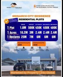 Land for sale Monarch City Residence In Ido Along Eruwa Road Eleyele Ibadan Oyo